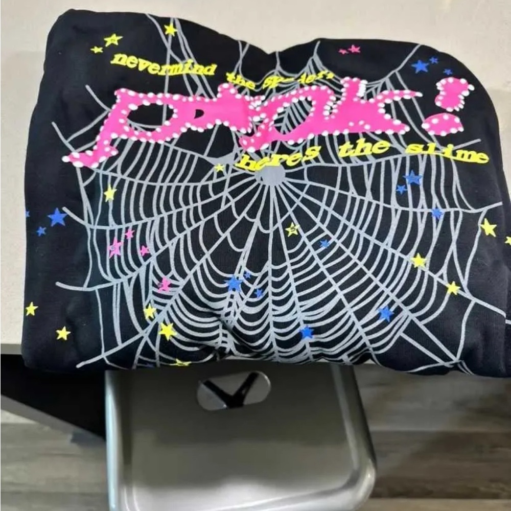 Black Graphic Men's Sweater